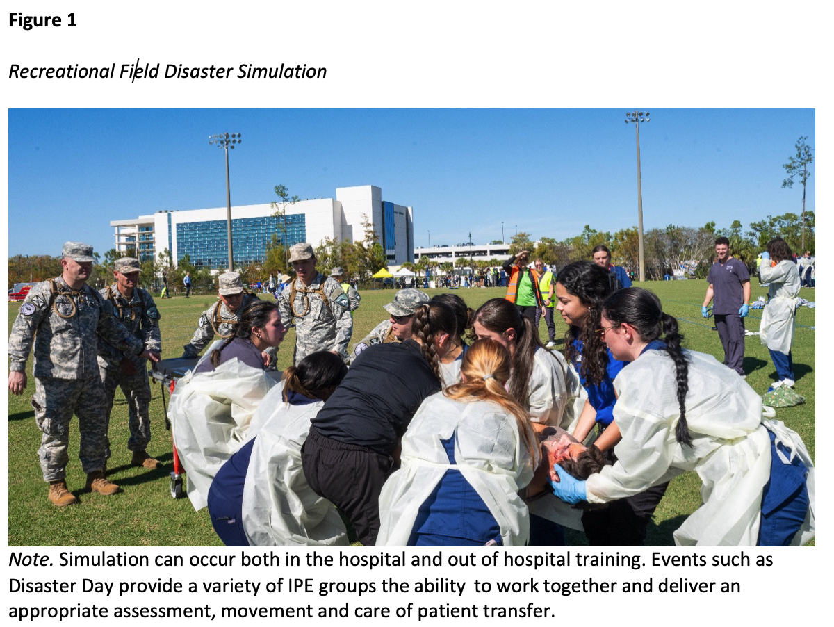 Recreational Field Disaster Simulation
