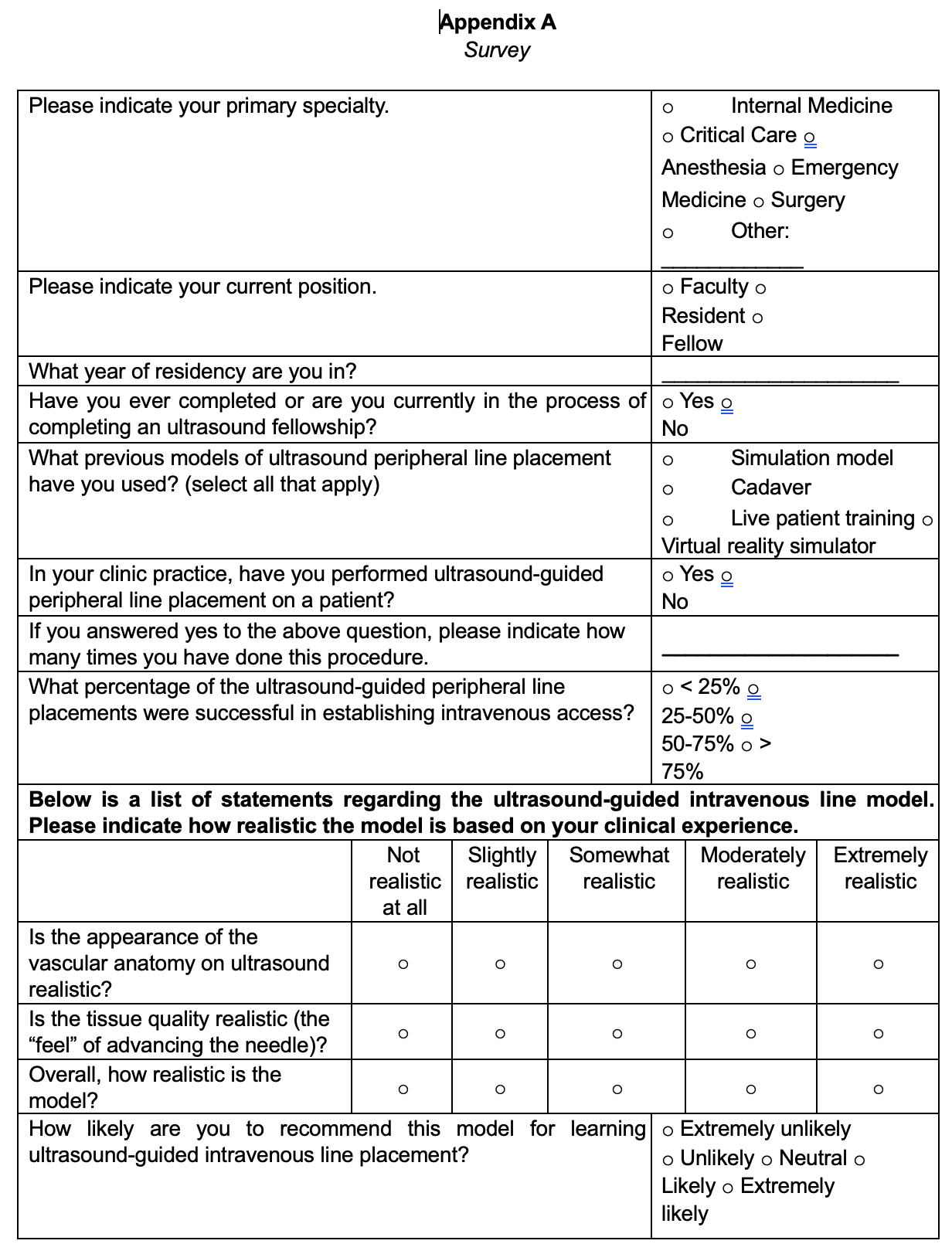 Survey