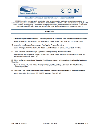 Preview of Volume 4, Issue 3